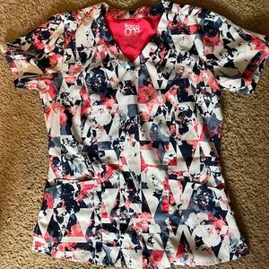 Scrub Top Size Small